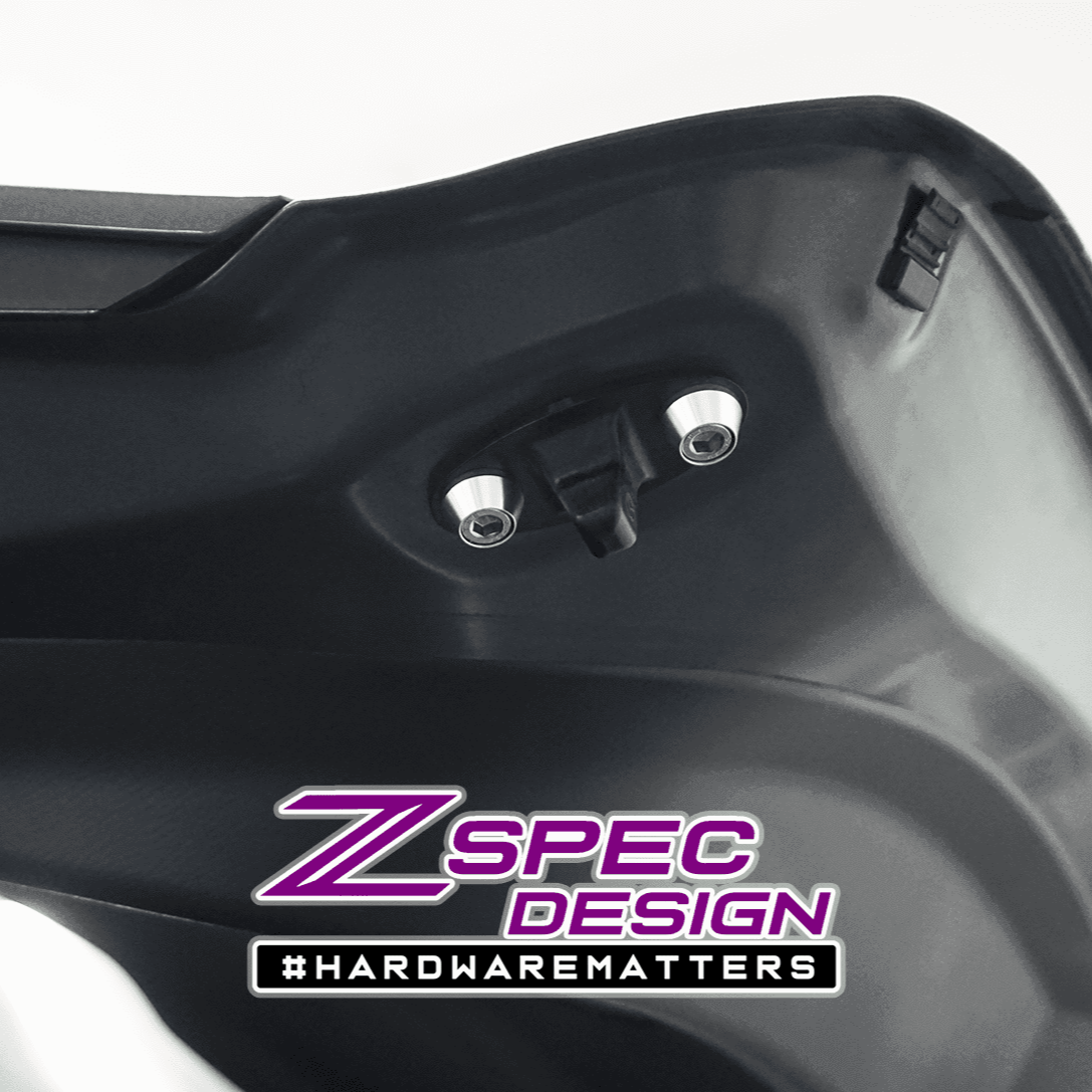 ZSPEC "Stage 2" Dress Up Bolts® Fastener Kit for '17-23 Mazda CX-5, Stainless & Billet