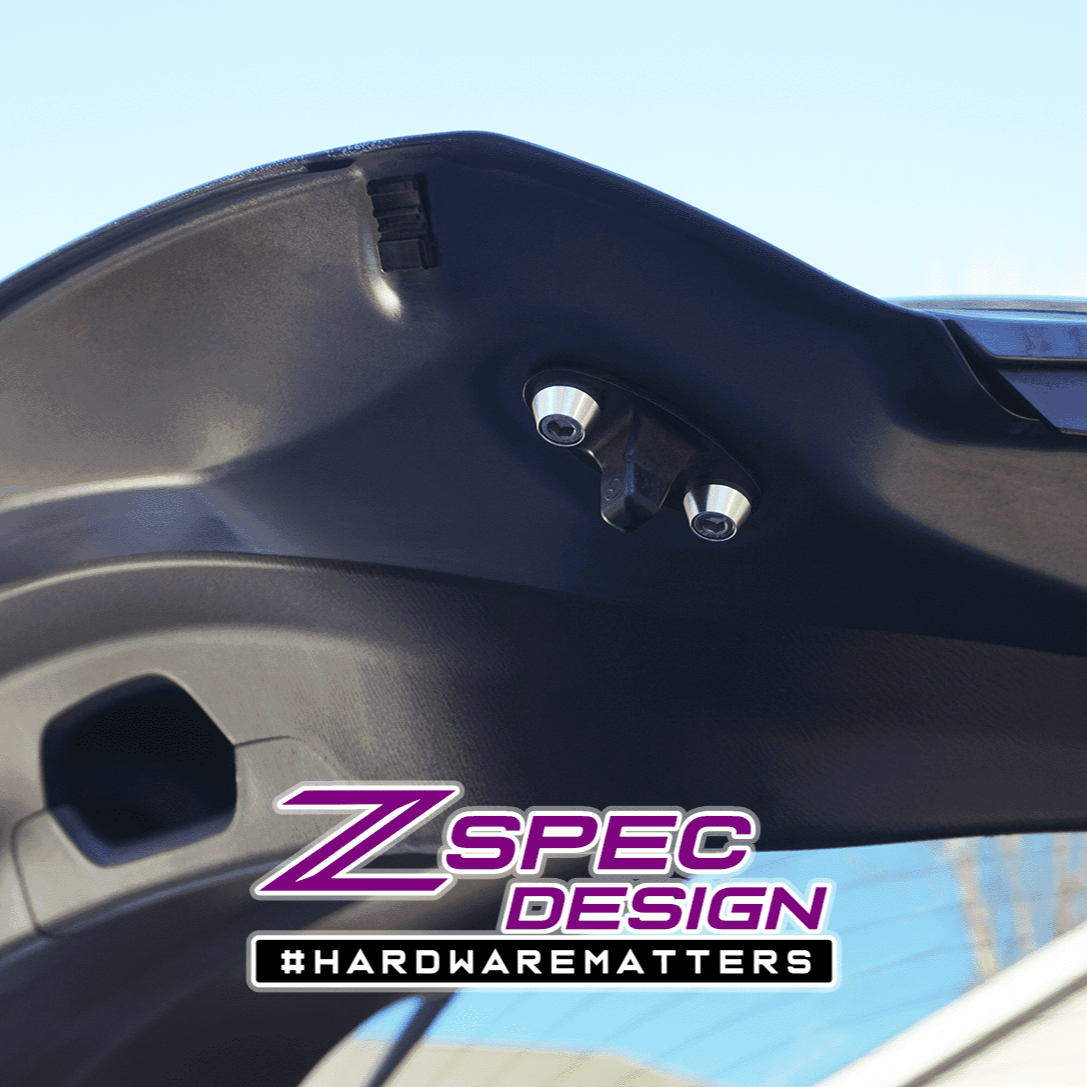 ZSPEC "Stage 2" Dress Up Bolts® Fastener Kit for '16-23 Mazda CX-9, Stainless & Billet