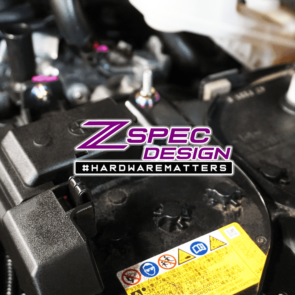 ZSPEC "Stage 1" Dress Up Bolts® Fastener Kit for '16-23 Mazda CX-9, Titanium