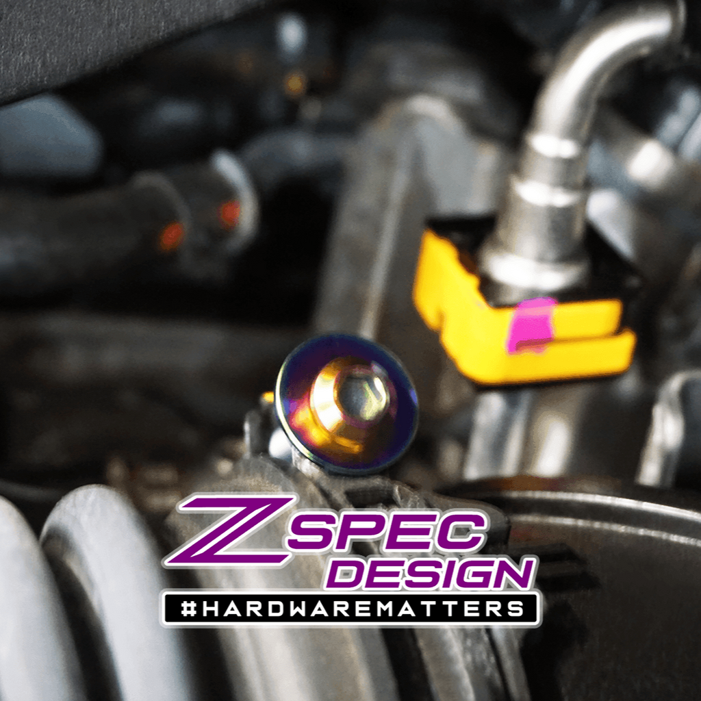 ZSPEC "Stage 2" Dress Up Bolts® Fastener Kit for '17-23 Mazda CX-5, Titanium