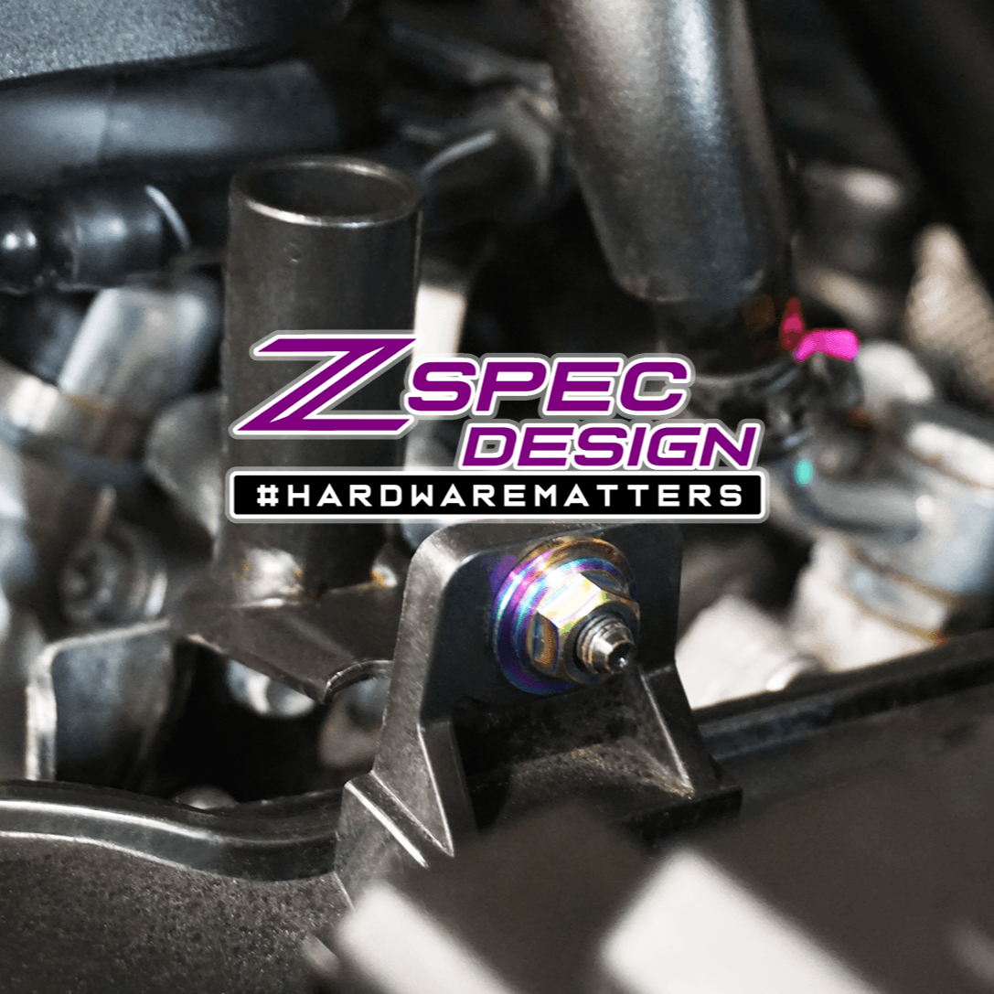 ZSPEC "Stage 1" Dress Up Bolts® Fastener Kit for '17-23 Mazda CX-5, Titanium