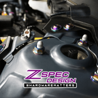 ZSPEC "Stage 1" Dress Up Bolts® Fastener Kit for '17-23 Mazda CX-5, Titanium