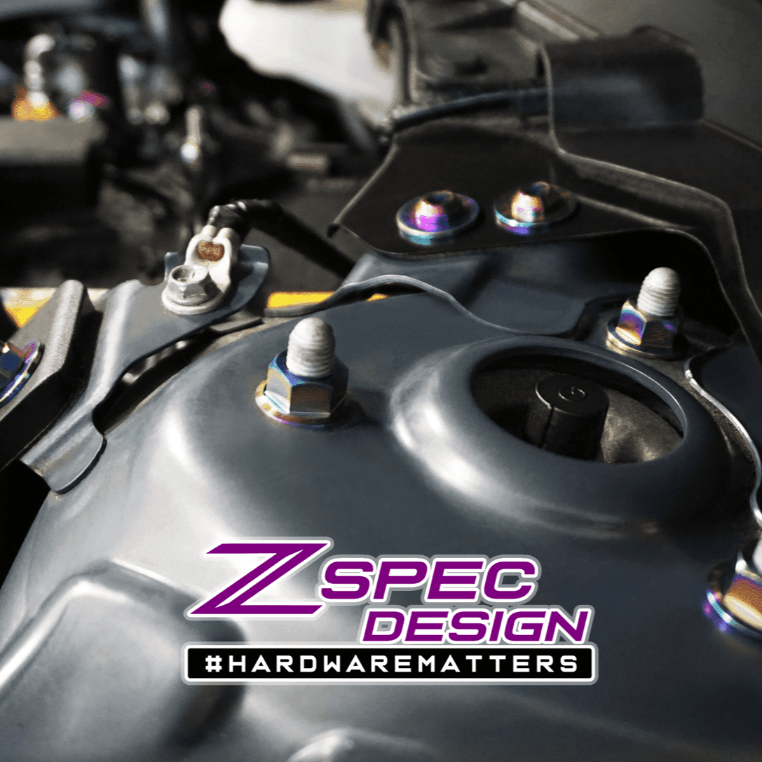 ZSPEC "Stage 1" Dress Up Bolts® Fastener Kit for '16-23 Mazda CX-9, Titanium