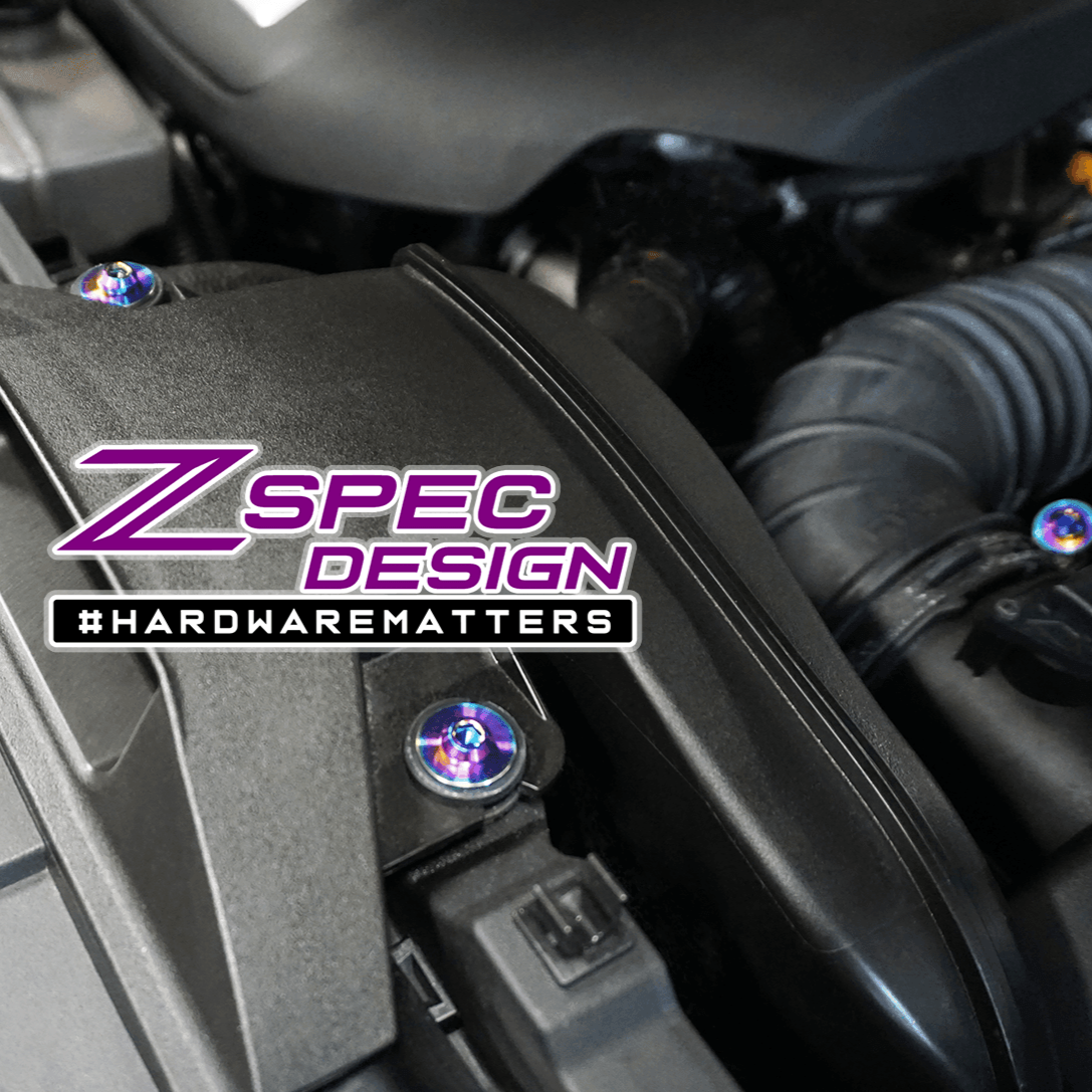 ZSPEC "Stage 1" Dress Up Bolts® Fastener Kit for '17-23 Mazda CX-5, Titanium