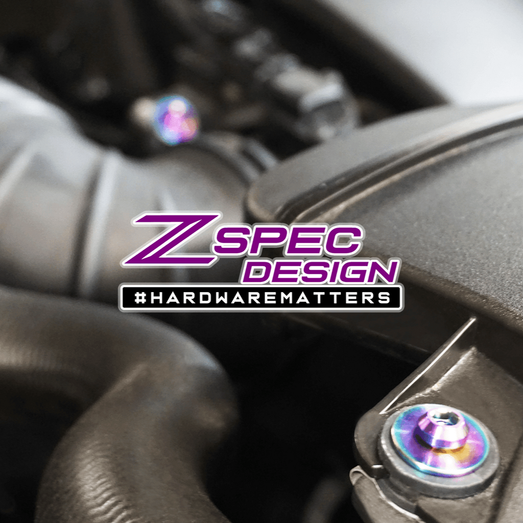 ZSPEC "Stage 2" Dress Up Bolts® Fastener Kit for '17-23 Mazda CX-5, Titanium