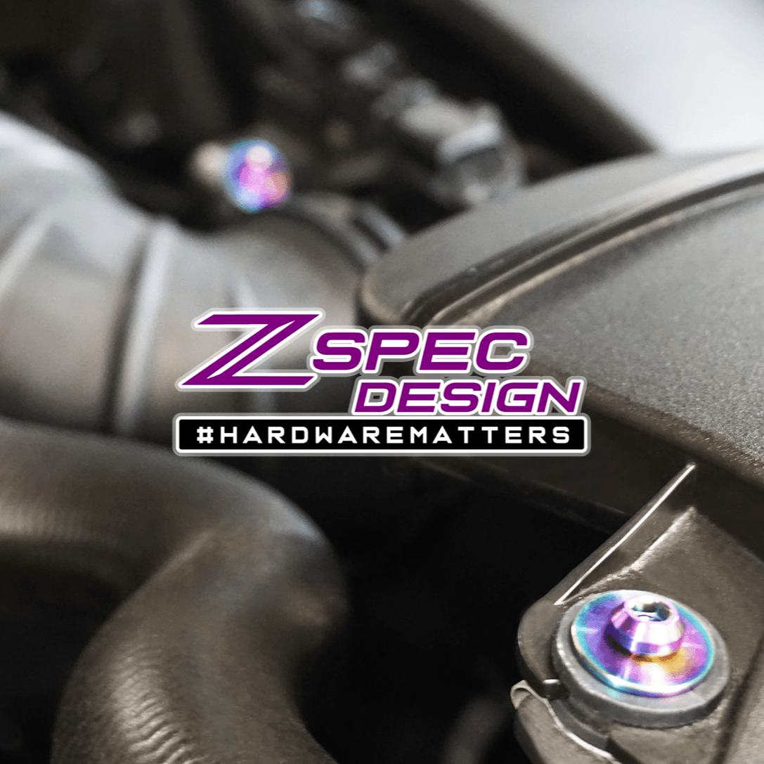 ZSPEC "Stage 1" Dress Up Bolts® Fastener Kit for '17-23 Mazda CX-5, Titanium