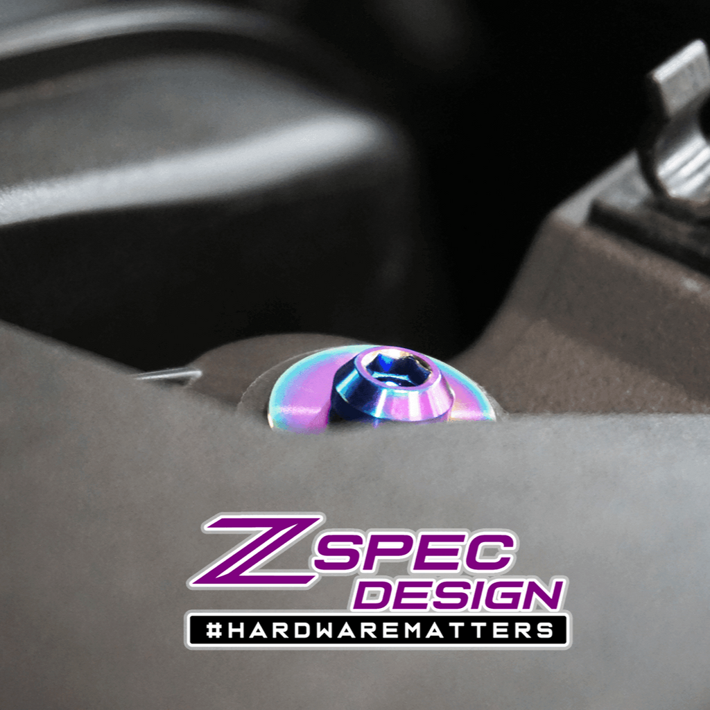 ZSPEC "Stage 1" Dress Up Bolts® Fastener Kit for '17-23 Mazda CX-5, Titanium