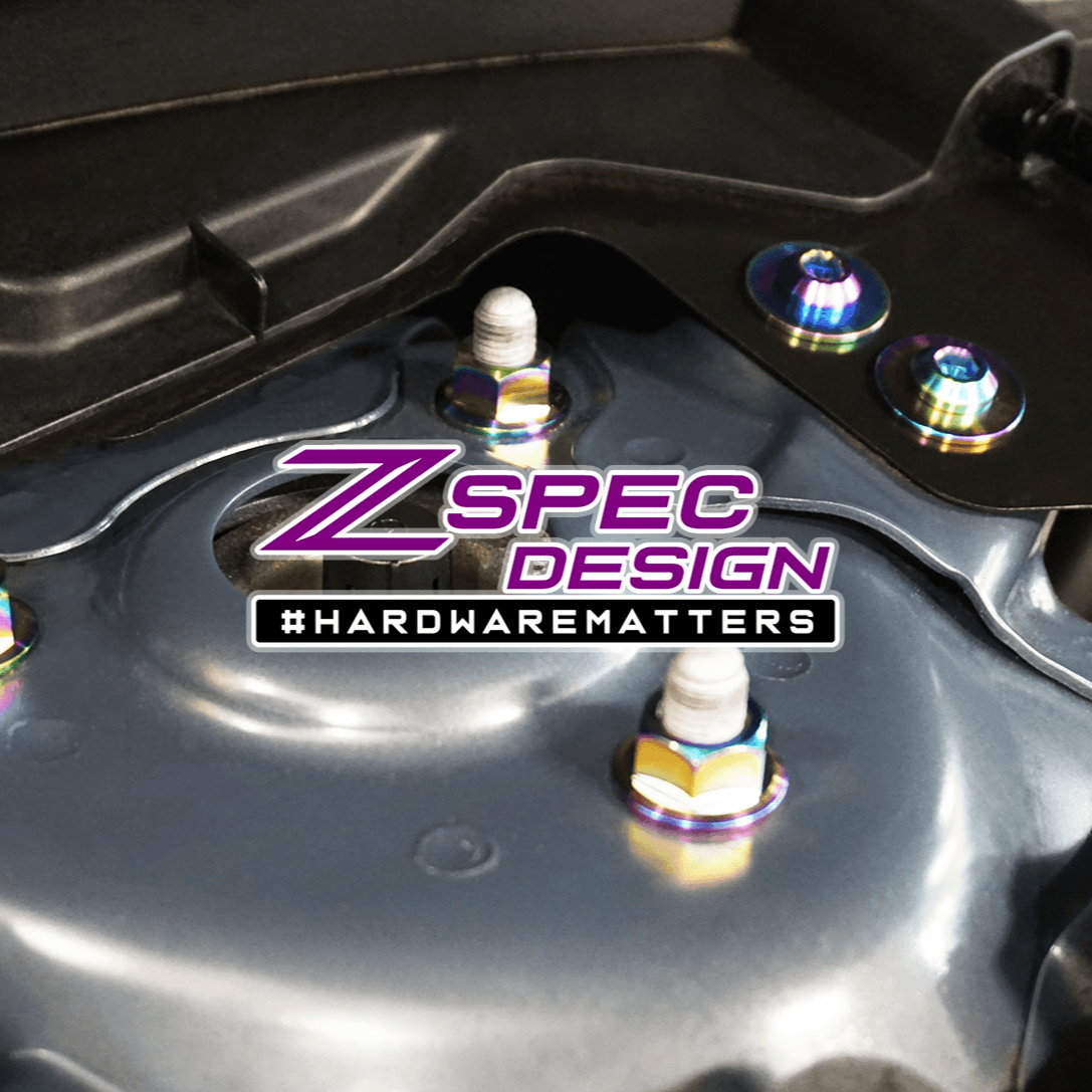 ZSPEC "Stage 1" Dress Up Bolts® Fastener Kit for '17-23 Mazda CX-5, Titanium