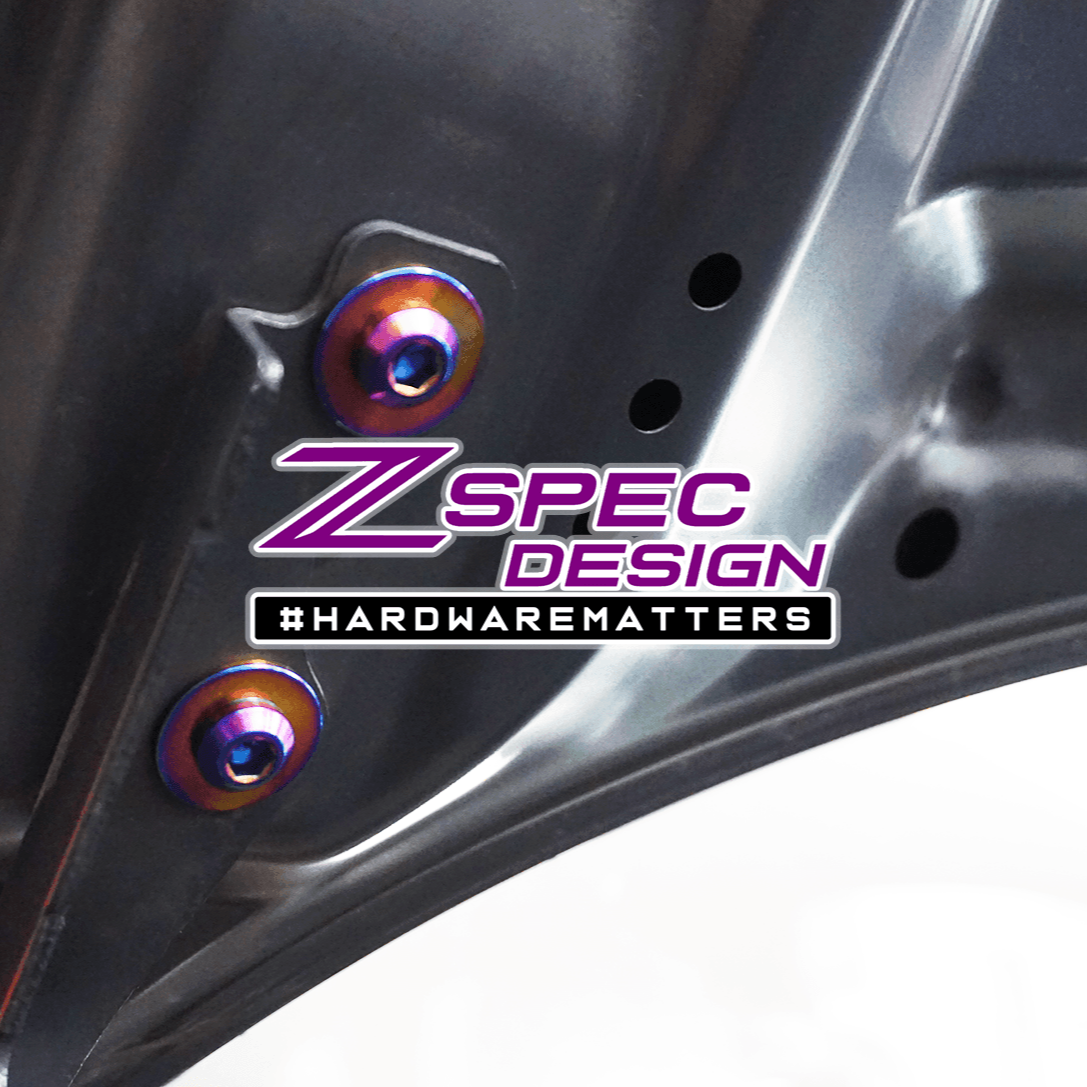 ZSPEC "Stage 1" Dress Up Bolts® Fastener Kit for '17-23 Mazda CX-5, Titanium