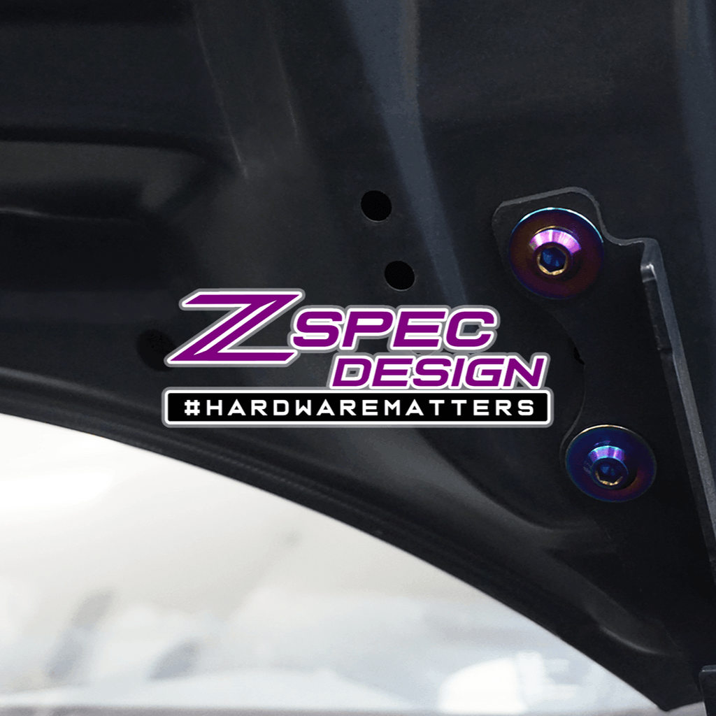 ZSPEC "Stage 1" Dress Up Bolts® Fastener Kit for '17-23 Mazda CX-5, Titanium