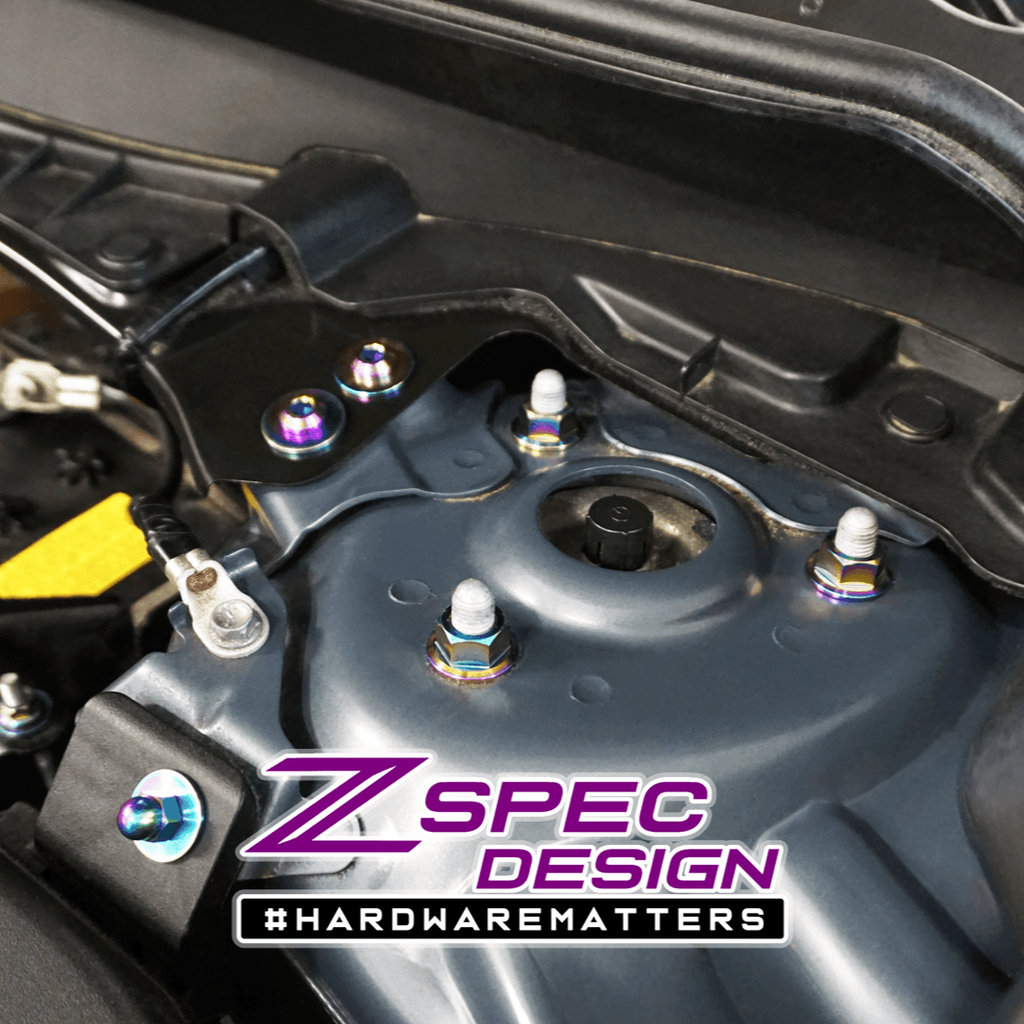 ZSPEC "Stage 1" Dress Up Bolts® Fastener Kit for '17-23 Mazda CX-5, Titanium