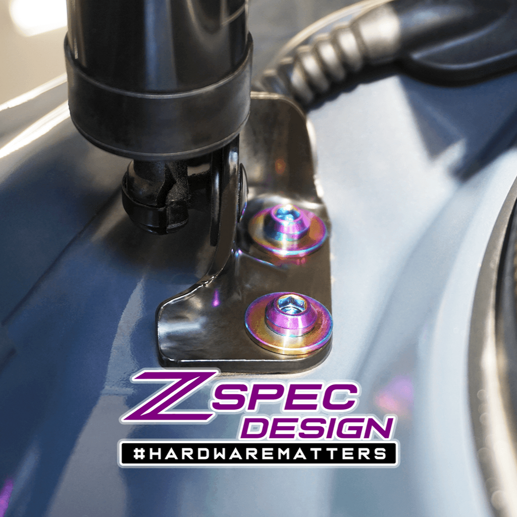 ZSPEC "Stage 1" Dress Up Bolts® Fastener Kit for '17-23 Mazda CX-5, Titanium