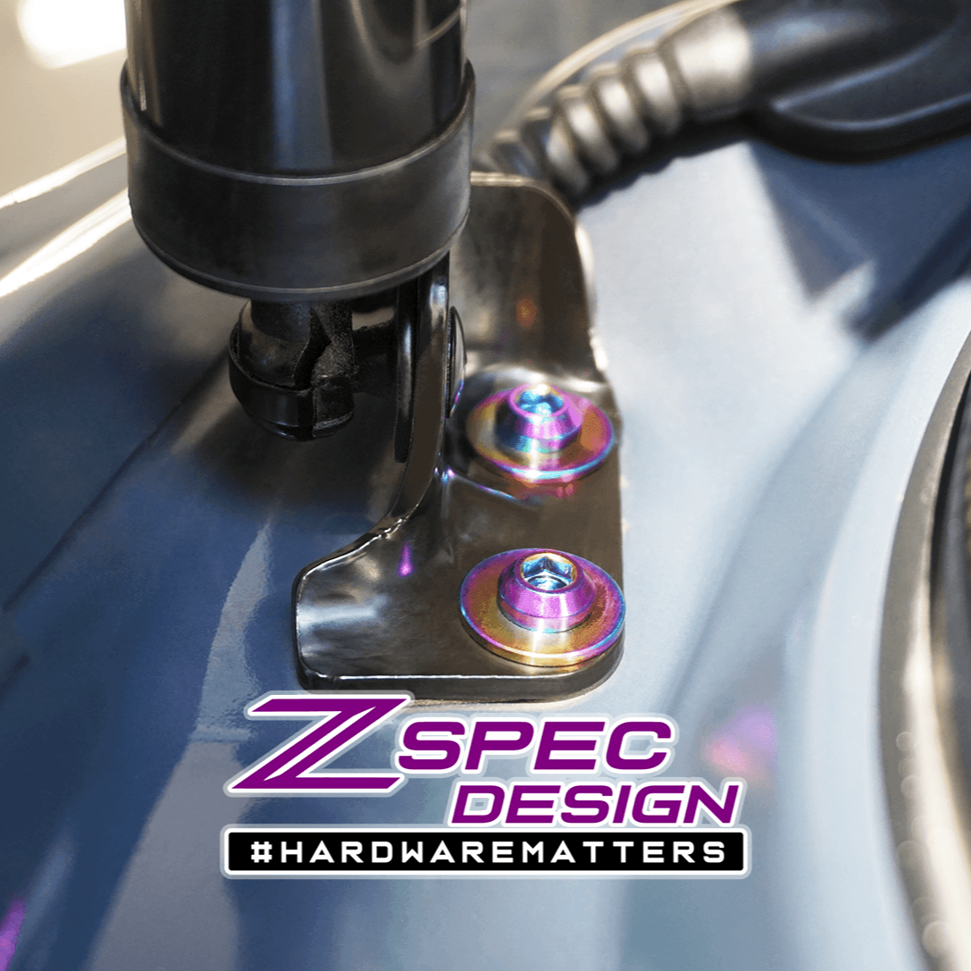 ZSPEC "Stage 1" Dress Up Bolts® Fastener Kit for '17-23 Mazda CX-5, Titanium