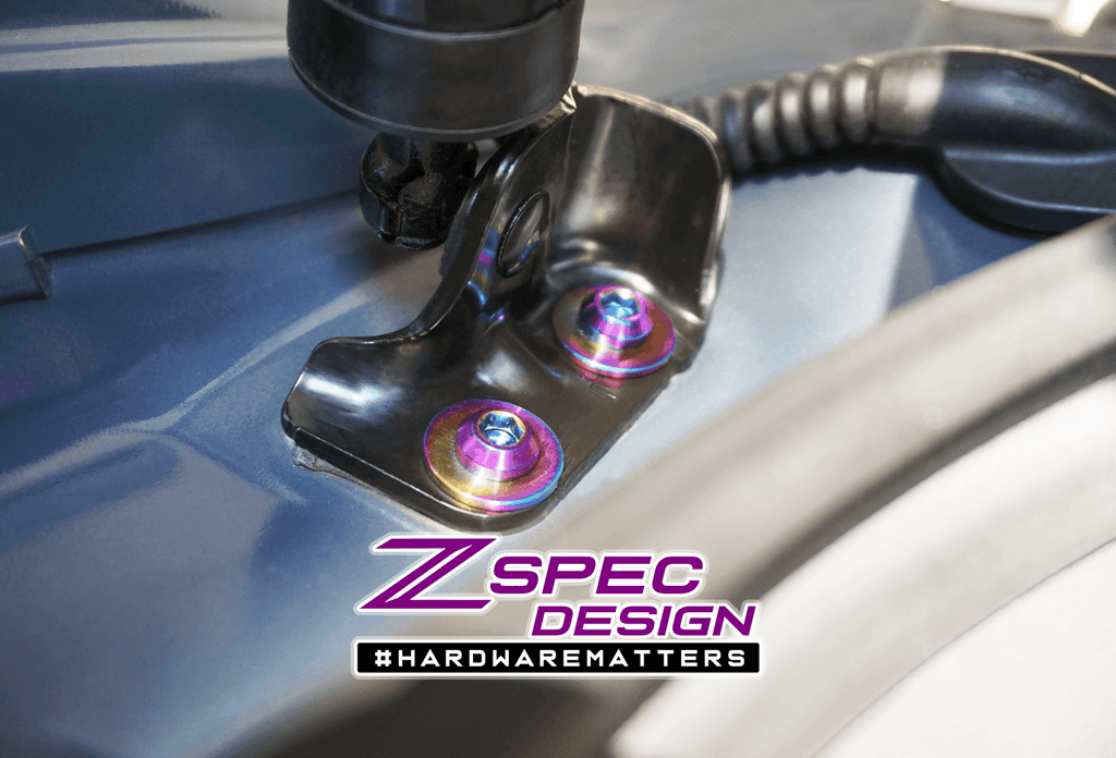 ZSPEC "Stage 1" Dress Up Bolts® Fastener Kit for '17-23 Mazda CX-5, Titanium