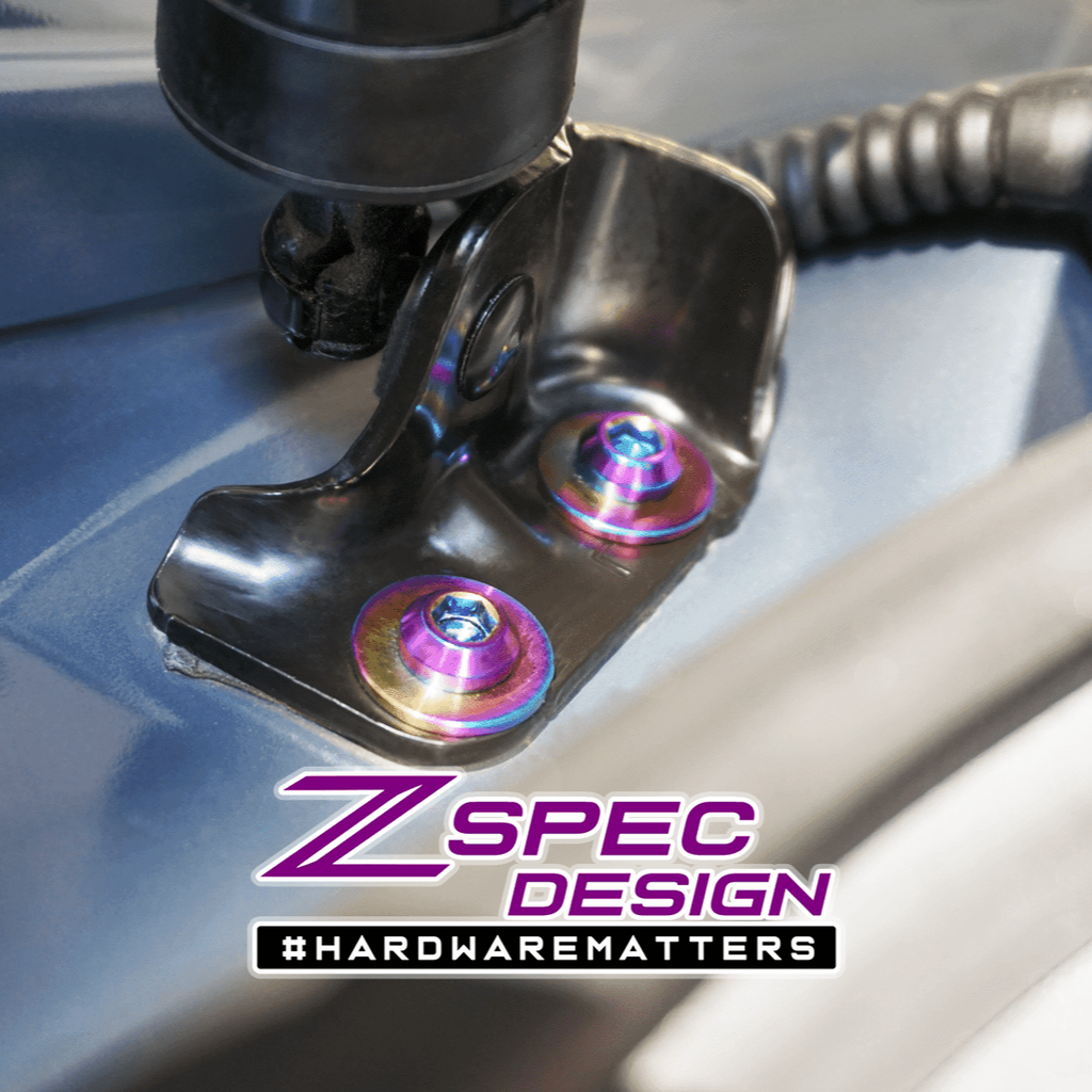 ZSPEC Dress Up Bolts® Trunk/Hatch Lift-Gate Fasteners for Mazda CX-3/CX-5/CX-9, Titanium