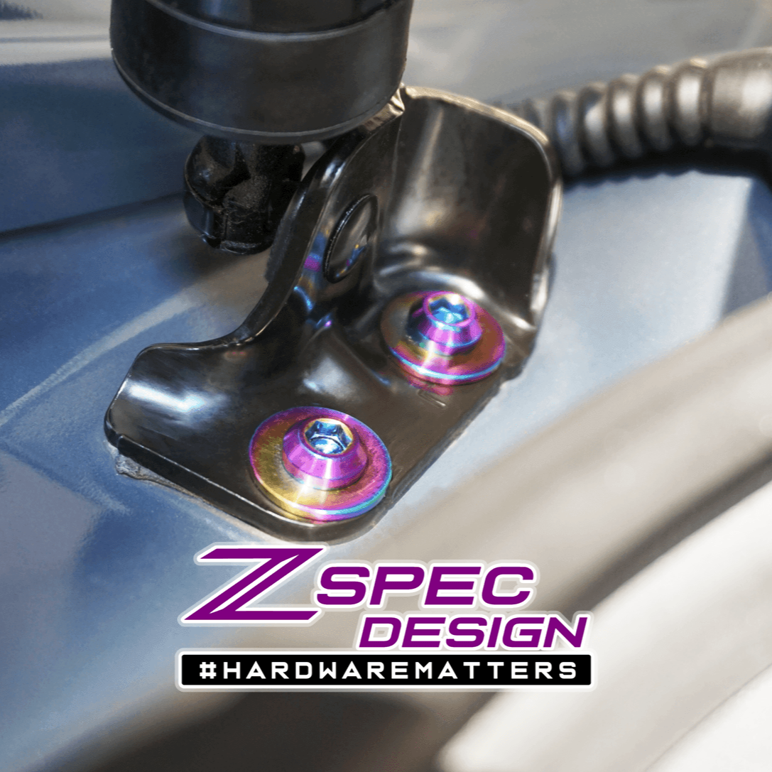 ZSPEC "Stage 2" Dress Up Bolts® Fastener Kit for '17-23 Mazda CX-5, Titanium