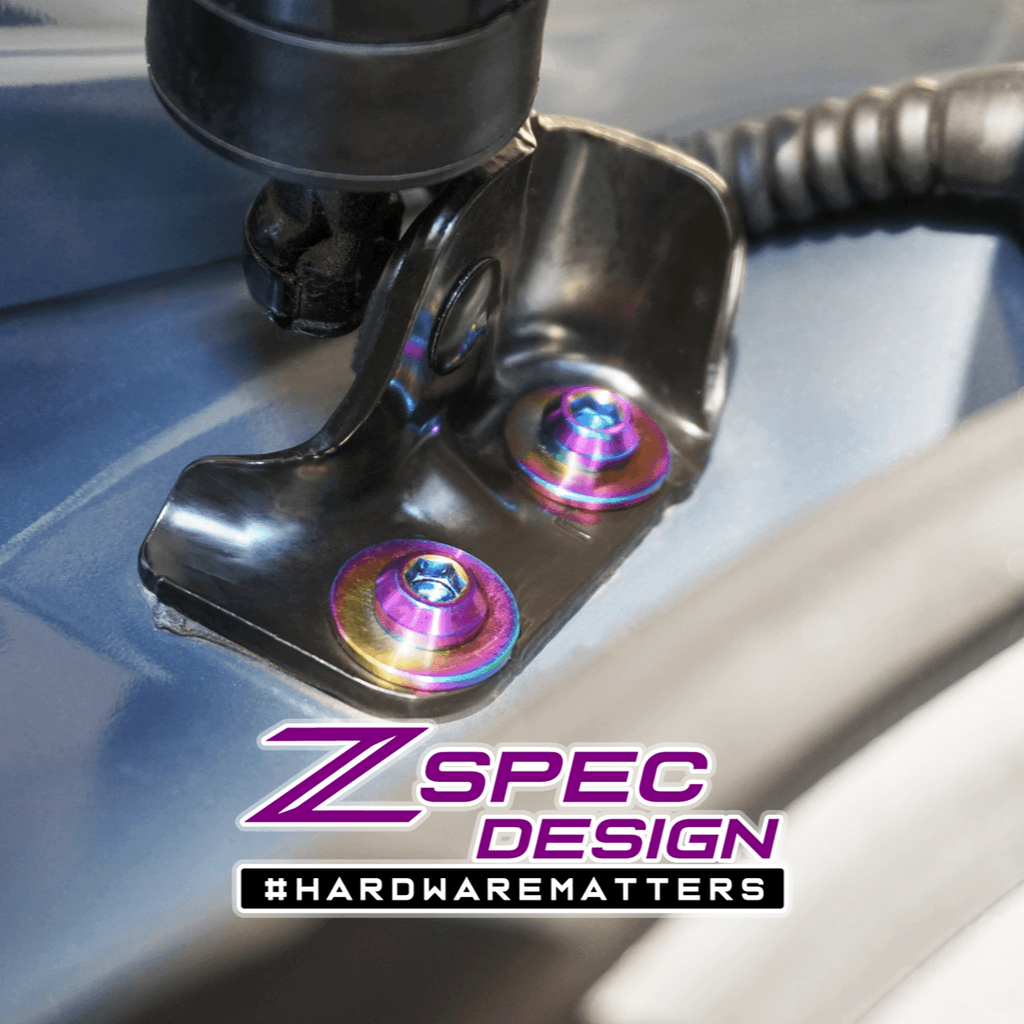 ZSPEC Dress Up Bolts® Hatch/Trunk-Area Fastener Kit for '17-23 Mazda CX-9, Titanium