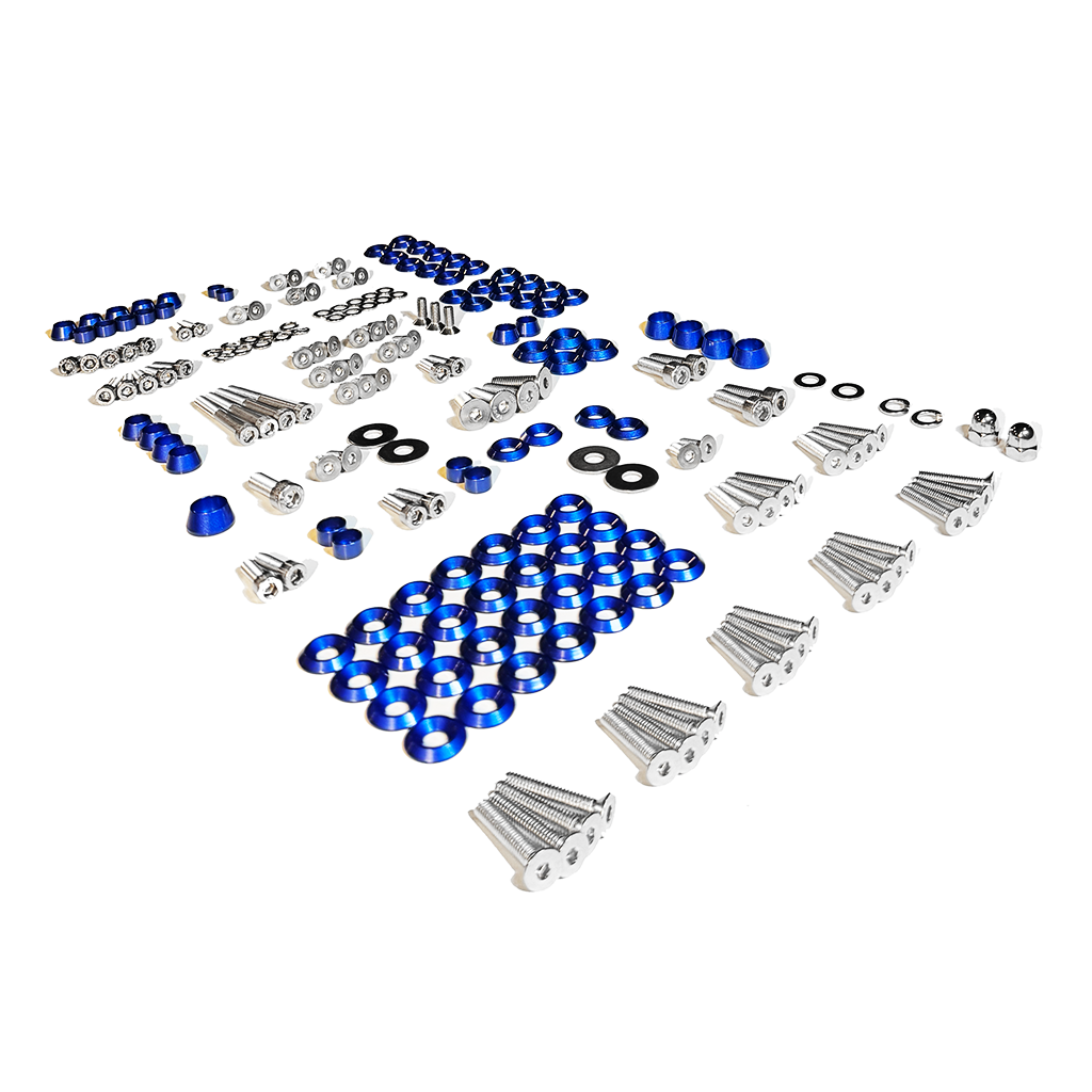 ZSPEC "Stage 3" Dress Up Bolts® Fastener Kit for 11-14 Ford Mustang 3.7L S197, Stainless & Billet