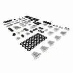 ZSPEC "Stage 3" Dress Up Bolts® Fastener Kit for 11-14 Ford Mustang 3.7L S197, Stainless & Billet