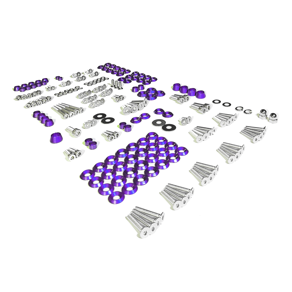 ZSPEC "Stage 3" Dress Up Bolts® Fastener Kit for 11-14 Ford Mustang 3.7L S197, Stainless & Billet