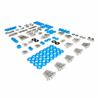 ZSPEC "Stage 3" Dress Up Bolts® Fastener Kit for 11-14 Ford Mustang 3.7L S197, Stainless & Billet