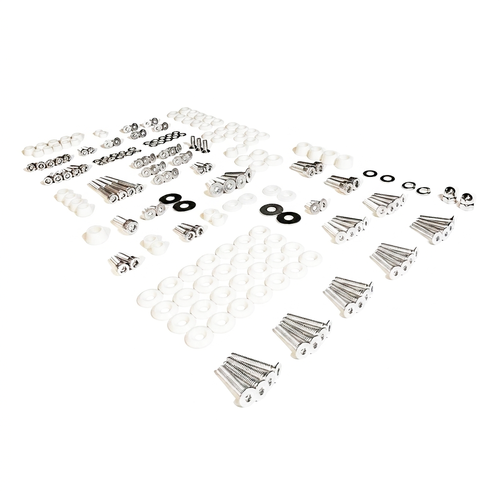 ZSPEC "Stage 3" Dress Up Bolts® Fastener Kit for 11-14 Ford Mustang 3.7L S197, Stainless & Billet