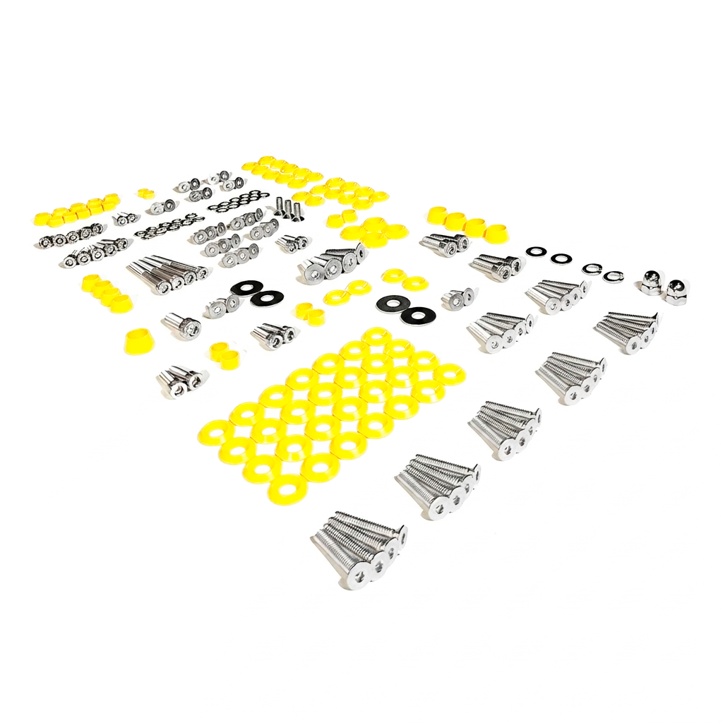 ZSPEC "Stage 3" Dress Up Bolts® Fastener Kit for 11-14 Ford Mustang 3.7L S197, Stainless & Billet