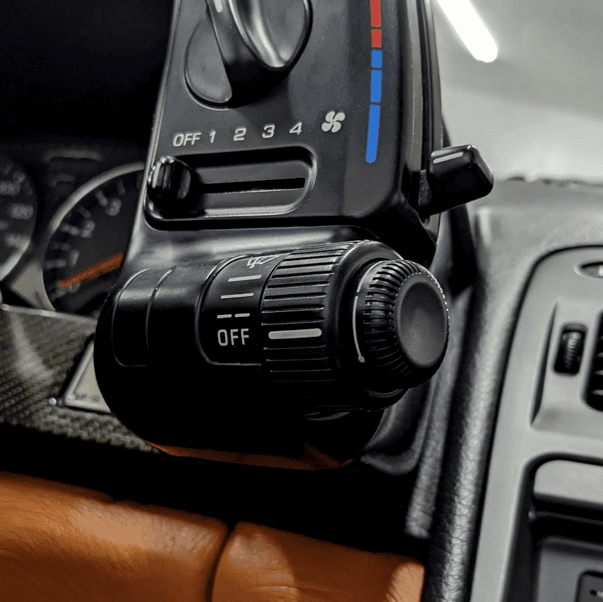 ZSPEC LHD Wiper Control Knobs for '90+ Nissan 300zx Z32, Mode & Interval Knobs