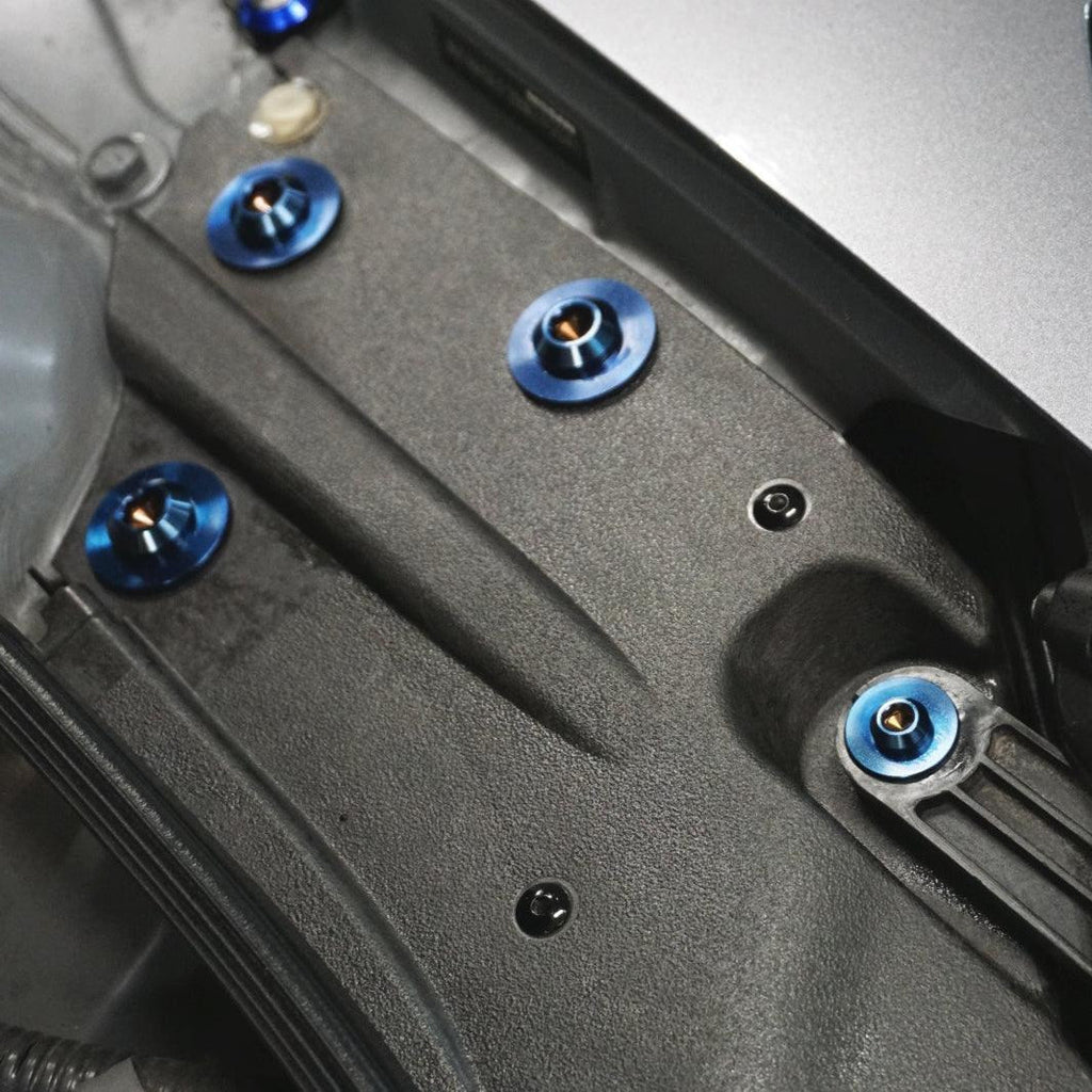 ZSPEC "Stage 1" Dress Up Bolts® Fastener Kit for '09-23 Nissan GTR (R35), Titanium