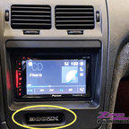 ZSPEC Clock Hole-Cover Plate for '90-99 Nissan 300zx Z32 Stereo Bezels, Laser-Etched