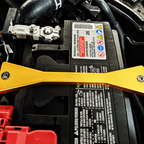 ZSPEC Battery Hold Down/Bracket for D41 Nissan Frontier, Stainless & Billet