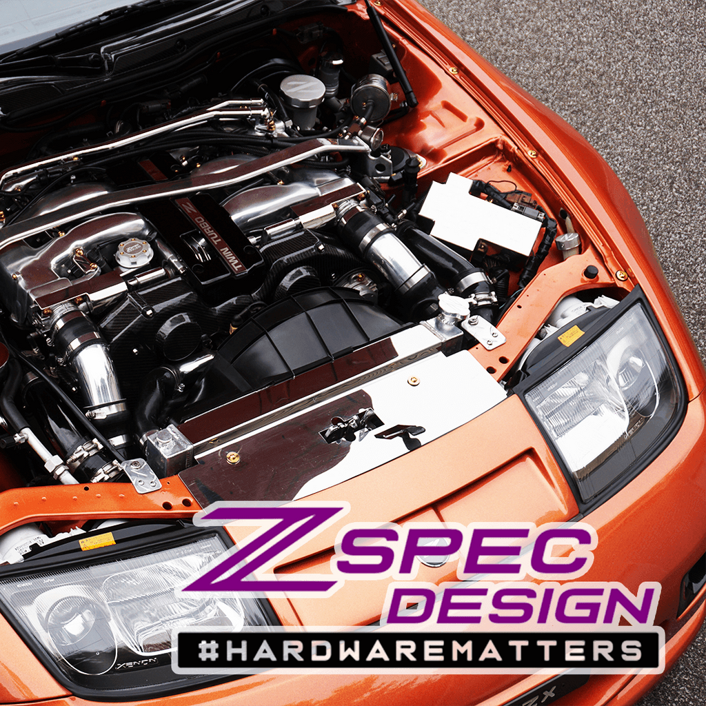 ZSPEC "Stage 1" Dress Up Bolts® Hardware Kit for Nissan 300zx Z32, Titanium