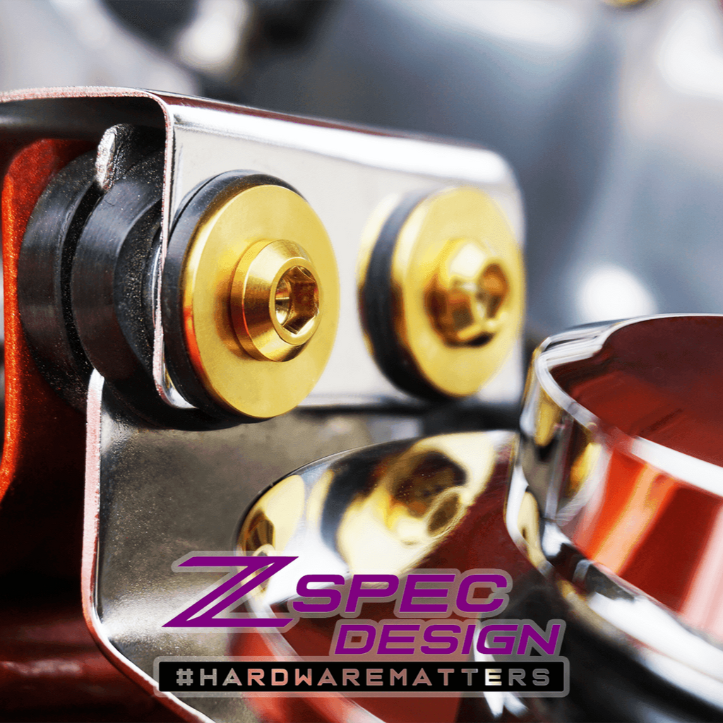 ZSPEC "Stage 2" Dress Up Bolts® Hardware Kit for Nissan 300zx Z32, Titanium