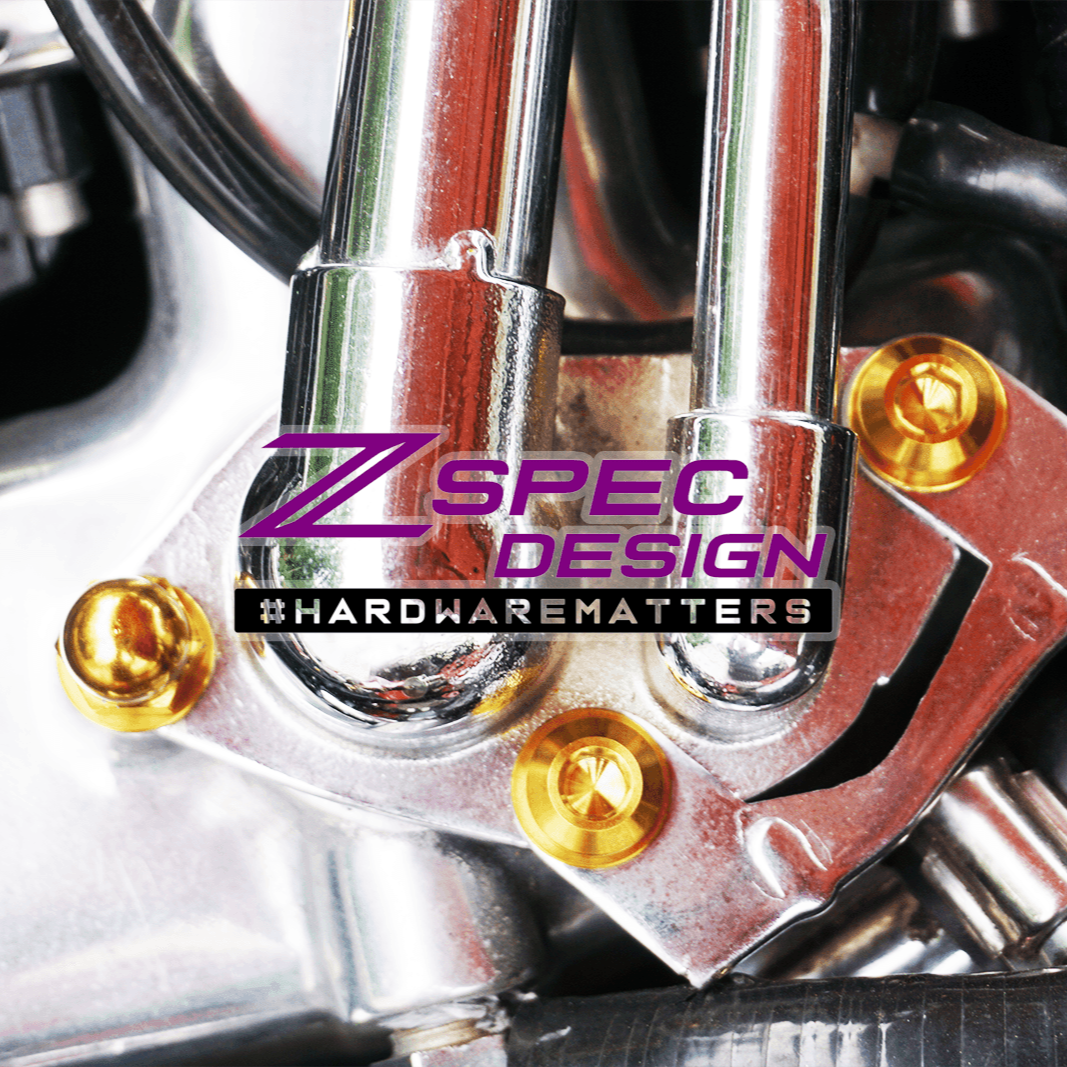 ZSPEC "Stage 1" Dress Up Bolts® Hardware Kit for Nissan 300zx Z32, Titanium