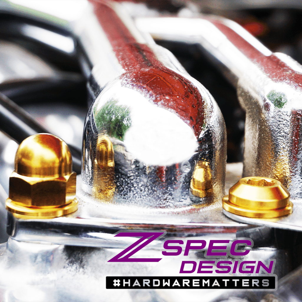 ZSPEC "Stage 1" Dress Up Bolts® Hardware Kit for Nissan 300zx Z32, Titanium