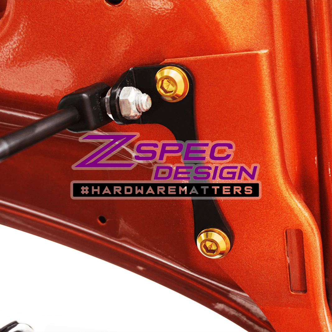 ZSPEC "Stage 3" Dress Up Bolts® Hardware Kit for Nissan 300zx Z32, Titanium