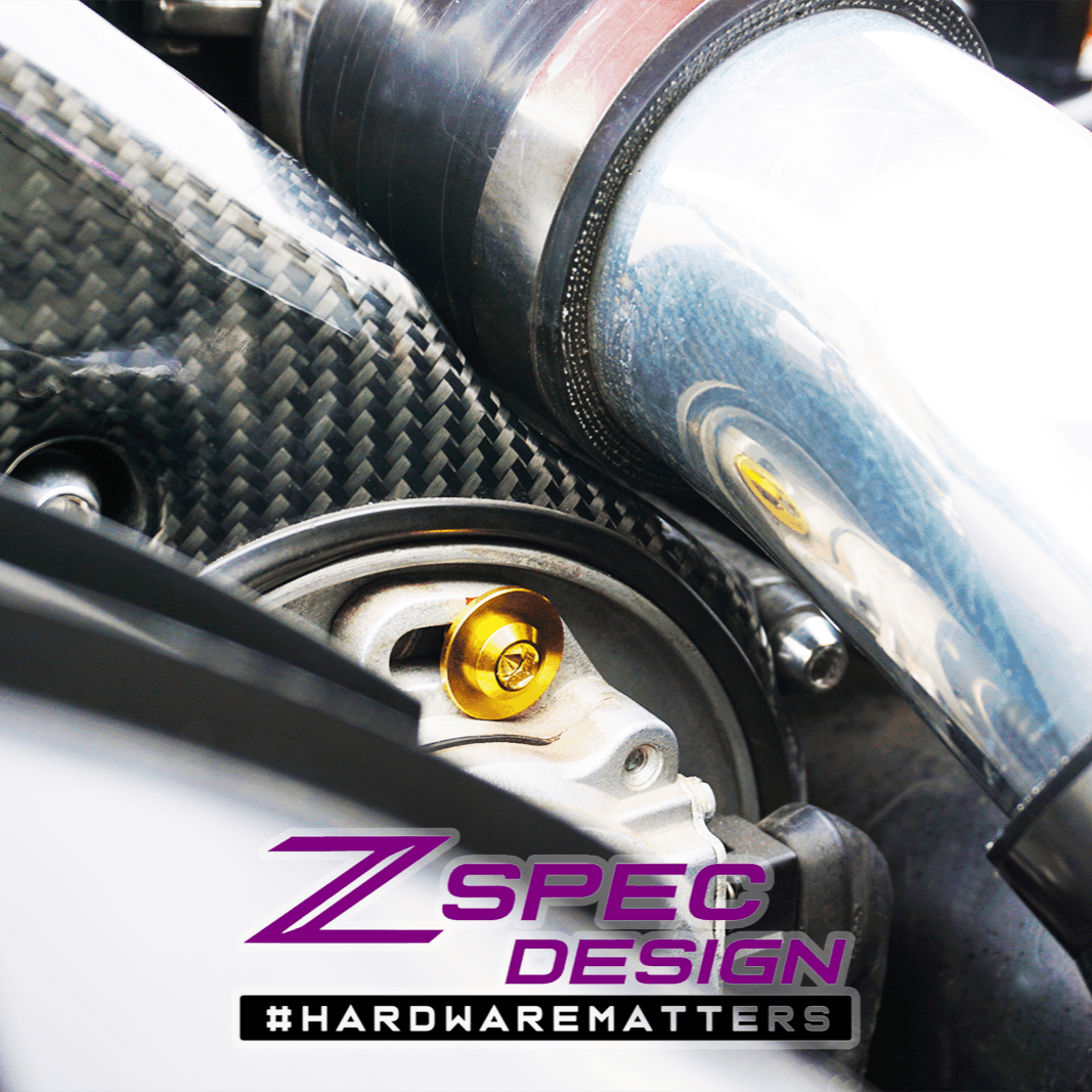 ZSPEC "Stage 1" Dress Up Bolts® Hardware Kit for Nissan 300zx Z32, Titanium