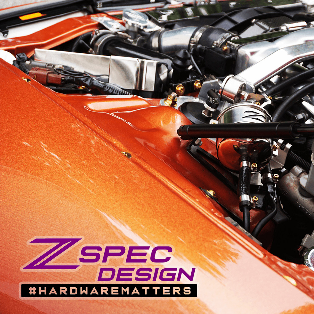 ZSPEC "Stage 3" Dress Up Bolts® Hardware Kit for Nissan 300zx Z32, Titanium