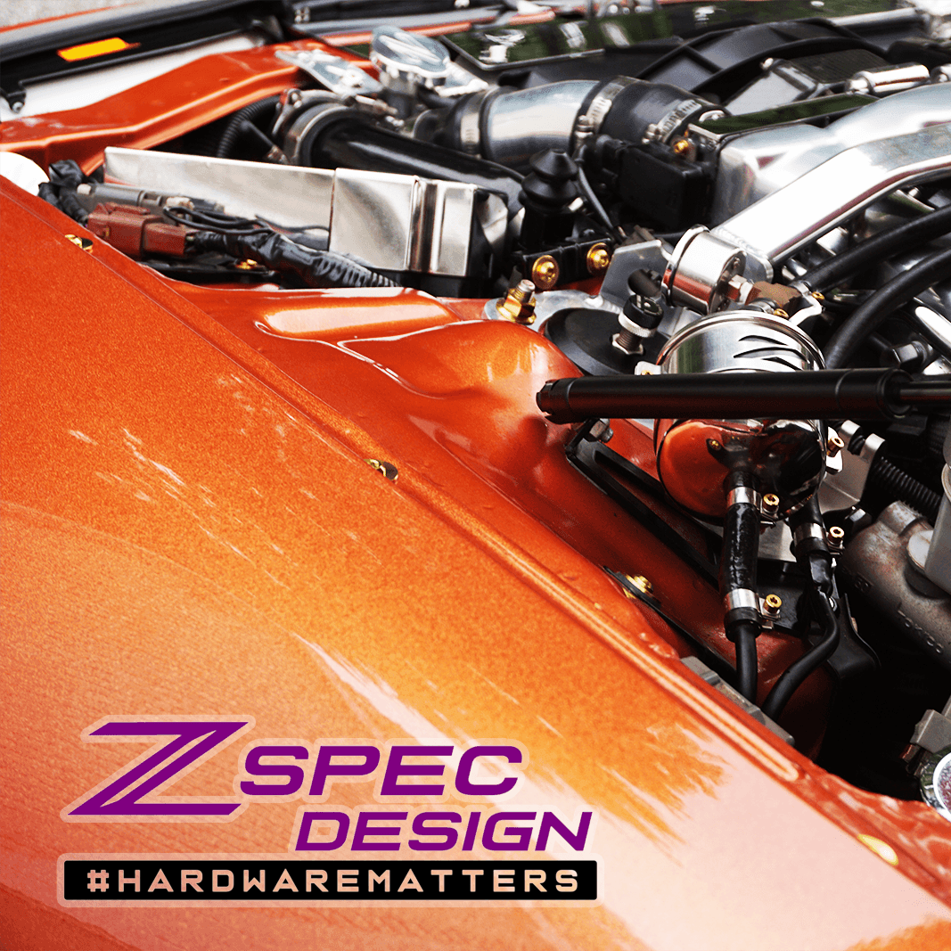 ZSPEC "Stage 1" Dress Up Bolts® Hardware Kit for Nissan 300zx Z32, Titanium