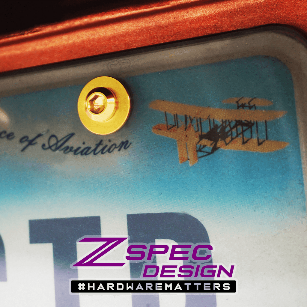 ZSPEC "Stage 2" Dress Up Bolts® Hardware Kit for Nissan 300zx Z32, Titanium