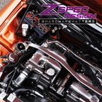 ZSPEC "Stage 3" Dress Up Bolts® Hardware Kit for Nissan 300zx Z32, Titanium