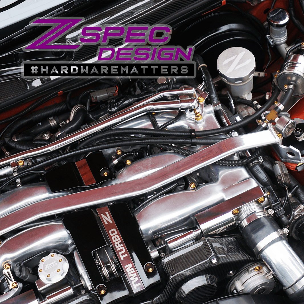 ZSPEC "Stage 3" Dress Up Bolts® Hardware Kit for Nissan 300zx Z32, Titanium