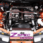ZSPEC "Stage 1" Dress Up Bolts® Hardware Kit for Nissan 300zx Z32, Titanium