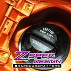 ZSPEC Fuel Door Fasteners/Hardware Kit for Nissan Z32 300zx, Titanium