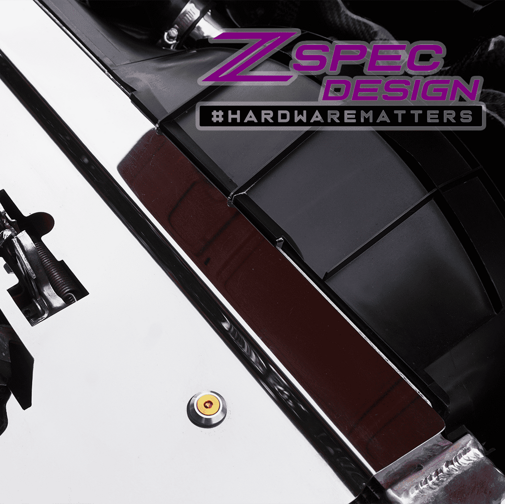 ZSPEC M6 Billet Dress Up Fender-Finish Washers for FHSC Fasteners, Billet, 10-Pack