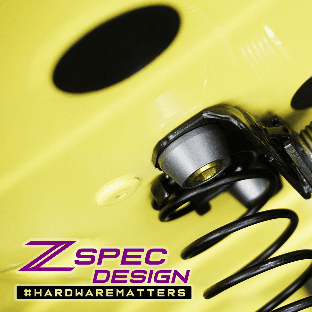 ZSPEC "Stage 2" Dress Up Bolts® Hardware Kit for Nissan Z RZ34, Titanium & Billet