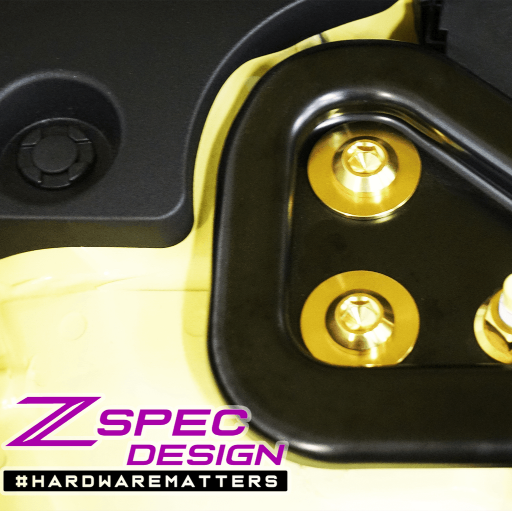 ZSPEC Strut Tower Brace/Bar Fastener Kit for '23+ Nissan Z RZ34, Titanium