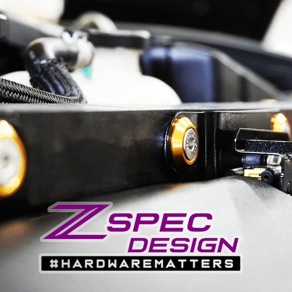 ZSPEC "Stage 1" Dress Up Bolts® Hardware Kit for Nissan Z RZ34, Stainless & Billet