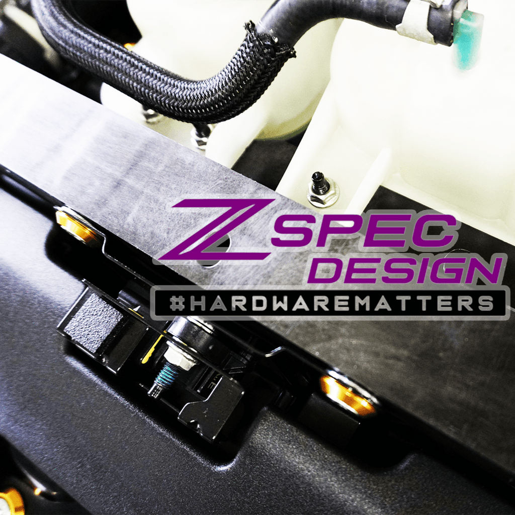 ZSPEC "Stage 1" Dress Up Bolts® Hardware Kit for Nissan Z RZ34, Stainless & Billet