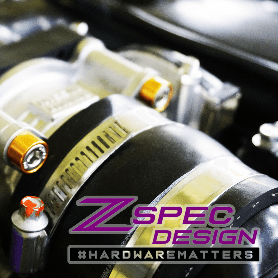 ZSPEC "Stage 2" Dress Up Bolts® Hardware Kit for Nissan Z RZ34, Stainless & Billet